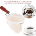 thumbnail image 4 of Cloth Coffee Strainer, Easy To  Highest Standard Cloth Coffee Filters, For All Baristas Professional Home Coffee Bar Novice, 4 of 8