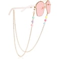 thumbnail image 1 of Durable Mask Strap Unisex Glass Beads Non-slip Eyeglasses Lanyard Reading Glasses Chain Sunglasses Strap Spectacles Cord 4, 1 of 8