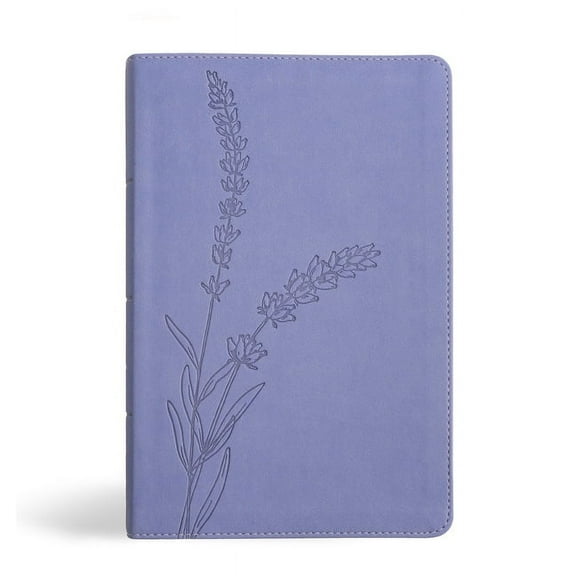 KJV Personal Size Giant Print Bible, Lavender Leathertouch, (Hardcover)