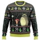 thumbnail image 3 of Otoño e invierno Ropa de Año Nuevo Sin rostro y hollín Sprites El viaje de Chihiro Studio Ghibli Suéter navideño Jersey de Papá Noel, 3 of 4