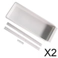 thumbnail image 1 of Cajón debajo del escritorio,Caja de almacenamiento con cajón debajo del escritorio para costura industrial,Cajones para máquina de coser industrial para soporte de mesa,Cajón deslizante, 1 of 8
