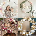thumbnail image 4 of 60/80/100/150cm Balloon Ring Round Big Balloon Arch Circle Ring Stand Holder Balloon Garland Background Frame Column Wedding, 4 of 4