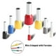 thumbnail image 2 of 1400Pcs Wire Ferrule Connectors Kit 22-8 Gauge Premium Copper Ferrule Terminals Nylon Insulated Pin Cord End Connectors, 2 of 5