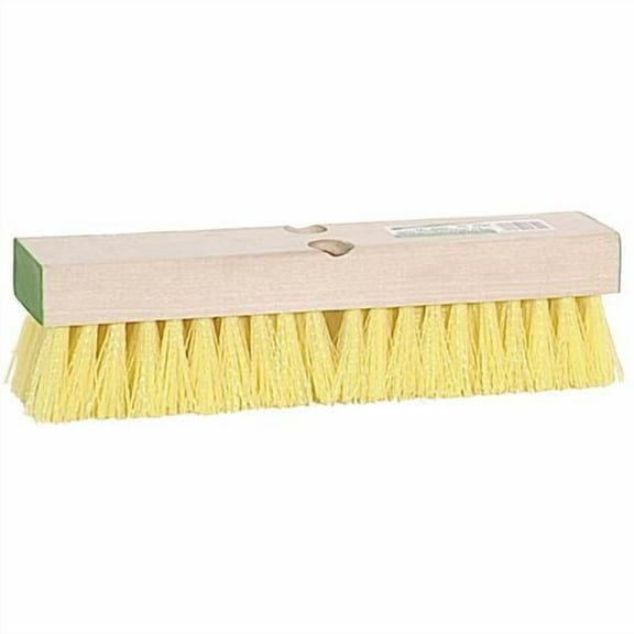 DQB Polypropylene Deck Scrub Brush 10", Each