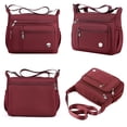 thumbnail image 5 of MINTEGRA Bolso de hombro para mujer, bolso espacioso con múltiples bolsillos, bolso cruzado para mujer, bolso de mano a la moda con asa superior, 5 of 5