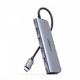 thumbnail image 1 of HUB USB USB-C a 3 USB 3.0 + HDMI + TF/SD Ugreen 70410, 1 of 5