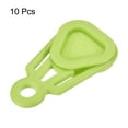 thumbnail image 3 of Uxcell Triangle Movable Plastic Tarp Grabbers Clips for Camping Tent Awning Green 10Pack, 3 of 6