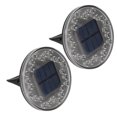 thumbnail image 3 of Luces de tierra para jardín al aire libre, control de lámpara inteligente de lámpara enterrada con modo estático de rotación para camino ANGGREK Otros, 3 of 8