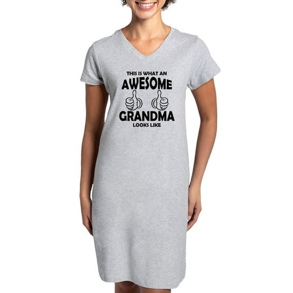 CafePress - Awesome Grandma Looks Like - Women's Nightshirt