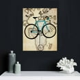 thumbnail image 4 of PIKWEEK Life is Like Riding A Bicycle Funny Quotes Life Poster Art Canvas Wall Prints Modern Retro Painting Vertical Picture Decoration, 4 of 4
