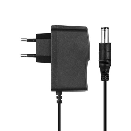NUOLUX AC 100-240V DC 3V 1A 5.5mm x 2.1mm Power Adapter Charger with EU-plug (Black)