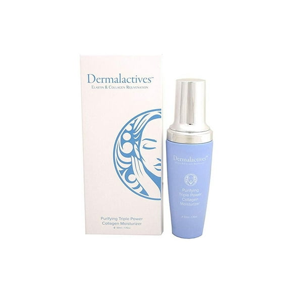 Dermalactives Purifying Triple Power Collagen Moisturizer - Perfectly Nourishes and Protects The Skin From Environmental Damage