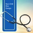 thumbnail image 5 of McKesson Stethoscope, Lightweight, Single Head, Diaphragm Only, Adjustable Binaurals, Black, 21 in, 1 Ct, 5 of 10