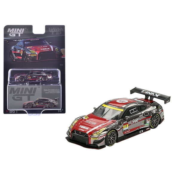 Nissan GT-R NISMO GT3 #11 "GAINER TANAX" "Super GT Series" (2023) Limited Edition 1/64 Diecast Model Car by Mini GT