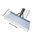 thumbnail image 3 of karymi Manganese Steel Saw Blade Shovel Household Agricultural Livestock Saw Blade Steel Shovel Blade Manure Cleaning Blade Outdoor Snow Cleaning Blade House Decor Birthday Gifts, 3 of 8