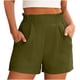 thumbnail image 2 of mfyjkho Pantalones Cortos Para Correr, Pantalones Cortos Casuales De Lino Fluidos Para Mujer, Cintura Alta, Cordón Ajustable, Bolsillos Elásticos Pantalones Cortos Para Mujer Xxl, 2 of 9