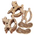thumbnail image 3 of 20Pcs Christmas Tree Hanging Creative Wooden Pendant Natural Wood Slices for Christmas Party Decorations, 3 of 5
