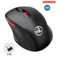 thumbnail image 2 of WREESH 2.4G Wireless Mouse Game USB Charge 1600DPI Adjustable Gaming Mouse Mice For PC, 2 of 9