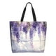 thumbnail image 1 of Disketp Lavender Blooms Window Bolsa Tote Estampada para Mujer, Bolso de Hombro y de Mano para Compras y Viajes, 1 of 8