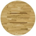 thumbnail image 4 of vidaXL Solid Oak Wood Table Top Wooden Replacement Top Multi Shapes/Sizes, 4 of 91