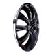 thumbnail image 5 of Tapones Polveras Rin 13 Negro Brillante Con Rojo Naranja Owc negro, 5 of 9