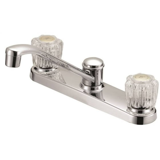 Boston Harbor 9886870 Kitchen Faucet 1 75 Gpm At 60 Psi 8 In Center Distance 2 Stylish Acrylic Ha