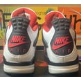 thumbnail image 5 of Ni - ke Jordan 4 Retro Fire Red Size 8.5, 5 of 5