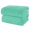 thumbnail image 1 of Juego de Toallas de Baño MOONQUEEN de Microfibra Premium Terciopelo Coral x2, 1 of 7