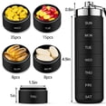 thumbnail image 4 of WANGQI Metal Pill Organizer Weekly, Stackable Waterproof Travel Pill Box, Pill Case Container, Free 7 Day Daily Medicine Organizer for Supplement, 4 of 6