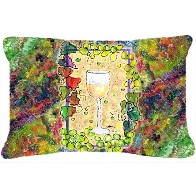 Wine Indoor & Outdoor Fabric Decorative Pillow