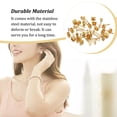 thumbnail image 3 of ZheElen Earring Stud Base Multi Stainless Handmade Popular Ear Pins Setting Daily DIY Jewelry Making Tool Beach Supplies Gold 3mm 1Set, 3 of 6