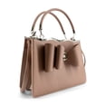 thumbnail image 3 of LIKE DREAMS Vegan Leather Noa Structured Bowtie Crossbody Bag, Mauve, 3 of 5