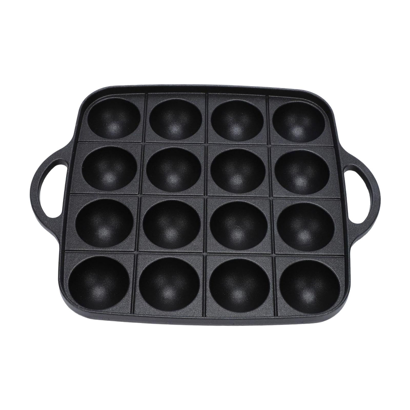 Takoyaki Pan Takoyaki Meatball Grill Portable Nonstick Cookware for Gas Electric Induction Stoves