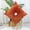 🔥 Orange_New, variant on TTJ 3D Floral Embossed Cushion Cover 17.7x17.7 in Textured Decorative Pillowcase Soft Breathable Modern Home Accent For Sofa Bed