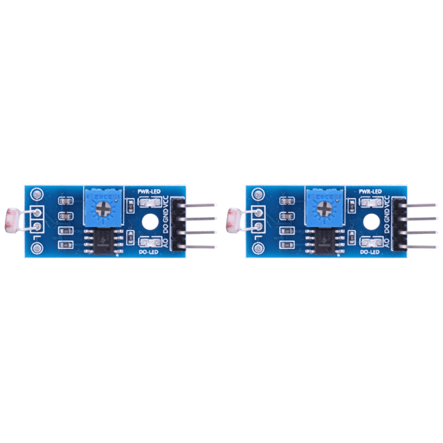 DQrwqpou Módulo sensor fotosensible 4 pines Módulo sensor sensibilidad 3.5V-5V LM393