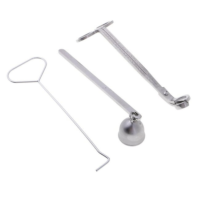 De Accesorios Para , Wick , Candle Wick Dipper, Snuffer, Acero Inoxidable, Perfecto Para El atención Adecuado D BLESIY Apagavelas