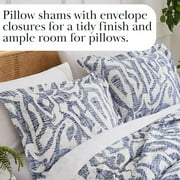 Southshore Fine Living, Inc. Twin Mattress Comforter Set, Down Alternative Comforter, Blue Khari
