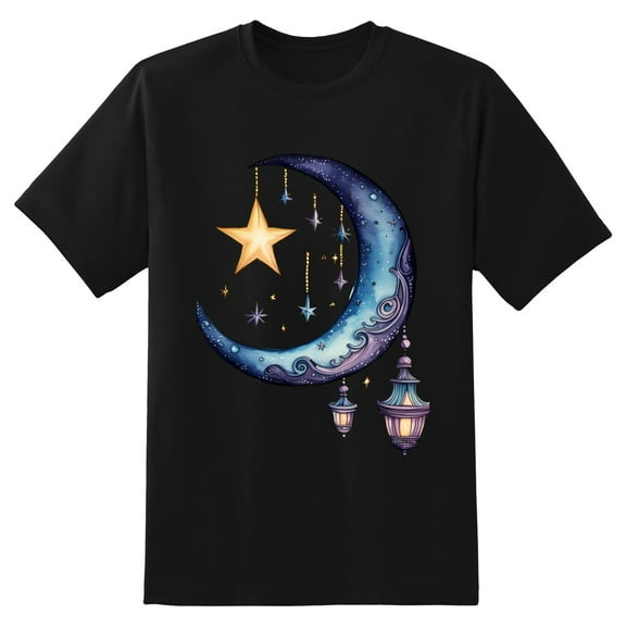 Men's Graphic TeeMoon (5) Letter Print T-Shirts Round Neck Short Sleeves Sizes XS-5XL Summer Daily Casual Tops