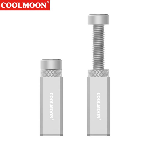 Soporte de tarjeta gráfica COOLMOON para chasis ATX/M-ATX/ITX (plata de 50 a 80 mm)