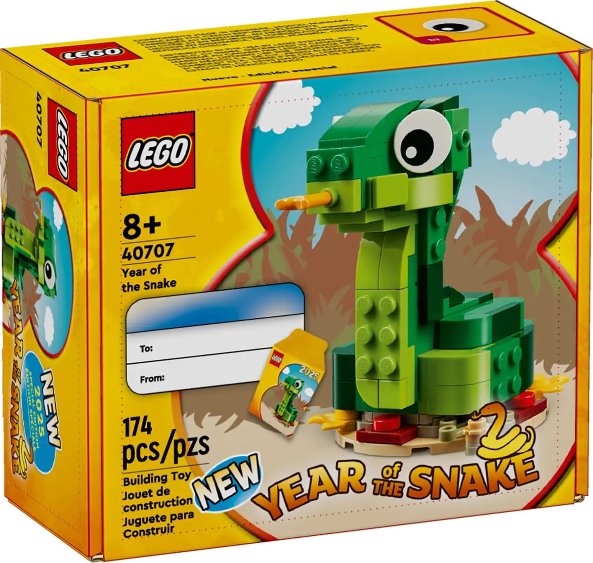 LEGO 40707 Year of the Snake 174pcs - Lunar New Year Store Exclusive