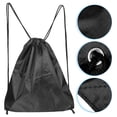 thumbnail image 4 of Amosfun Simple Drawstring Bag Motorcycle Luggage Inner Bag Black Polyester 1Pack, 4 of 8
