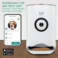 thumbnail image 3 of Arf Pets Smart Automatic Pet Feeder, Stainless Steel Food Dispenser with Wi-Fi, HD Camera, App Control, 3 of 6