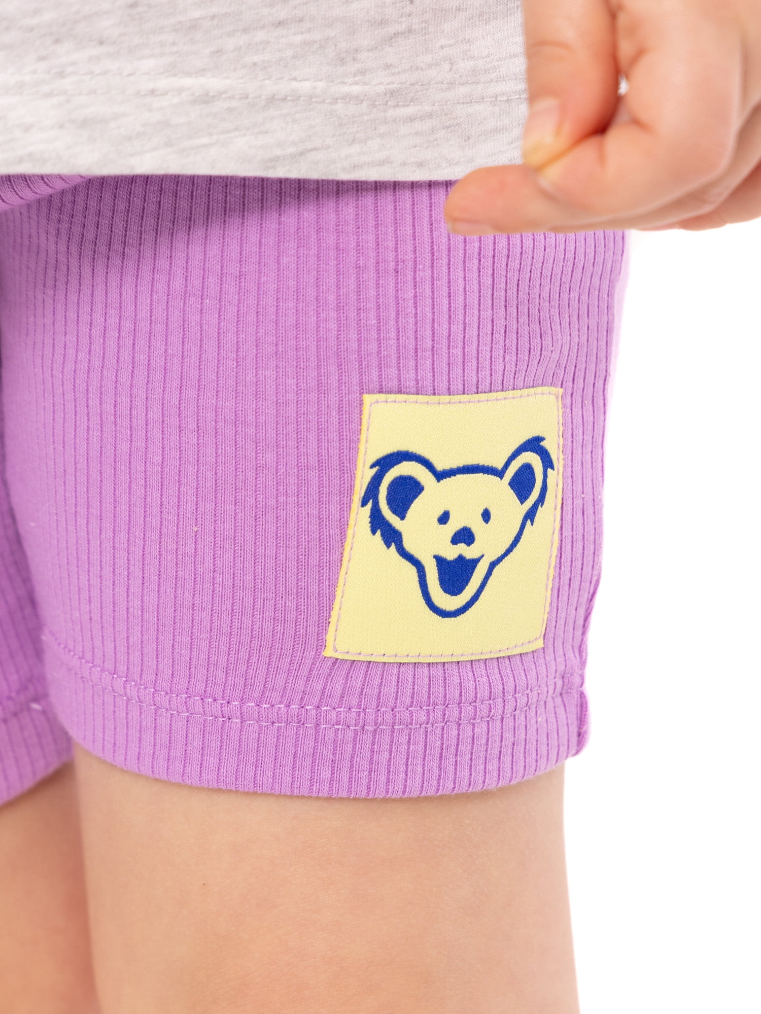 Grateful Dead Toddler Girls Graphic Tee and Bike Shorts Set, 2-Piece, Sizes 12M-5T