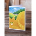 thumbnail image 2 of Big Orange Tabby Cat on the Golf Course Greeting Cards and Envelopes Pack of 8, 2 of 2