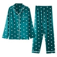 thumbnail image 5 of Sngxgn Women’s Short Sleeve Top with Shorts Pajama Set – Soft Lounge & Sleepwear(Green,XL), 5 of 5