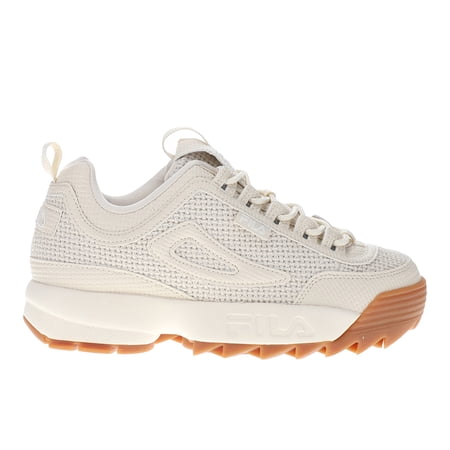 Fila Womens Disruptor 2 Woven Lace Up Athletic Sneakers Casual Shoes