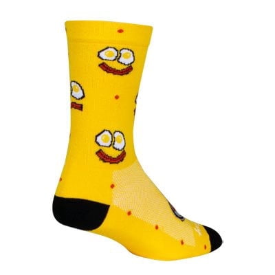 Socks - SockGuy - Eggstatic S/M 6" Crew CREGGS