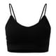 thumbnail image 4 of Pack de 6 sujetadores deportivos acolchados para mujer: sujetador bandeau con cuello en V, relleno extraíble, colores surtidos, tallas M-XL, 4 of 6