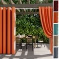 thumbnail image 1 of MesaSe Rideaux d'Extérieur pour Patio Imperméables Isolés Bloquant la Chaleur et la Lumière, Draperies Résistantes à la Décoloration, Rideau Épais pour Balcon, Pelouse, Jardin, 1 Panneau, 1 of 8