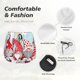 thumbnail image 4 of Balery Christmas Pantalones cortos deportivos para mujer con forro y dos bolsillos, elásticos, para entrenamiento, gimnasio, yoga-Small, 4 of 7